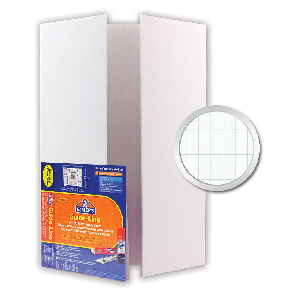 Purchase The Elmer S Guideline Foam Tri Fold Display Board At Michaels